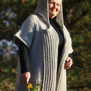 The Warm autumn top down cardigan