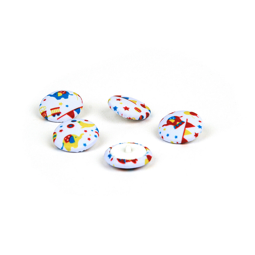 Rico Button Circus White