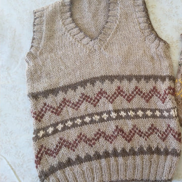 Fairisle Vests in DK