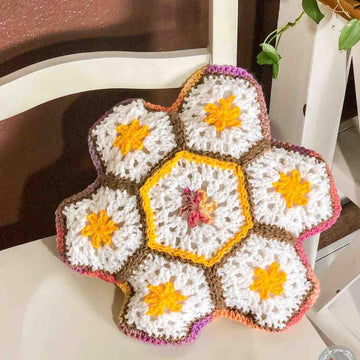 Granny Hexagon Pillow