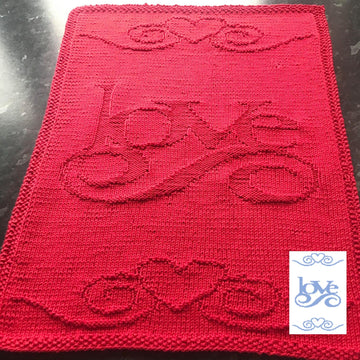 Nr. 482 Love guest towel