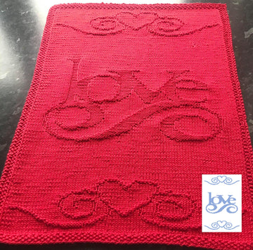Nr. 482 Love guest towel