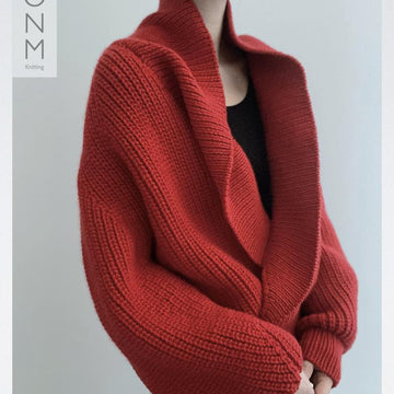 Wrap-effect Pullover