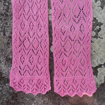 Muriel's Diamond Lace Scarf