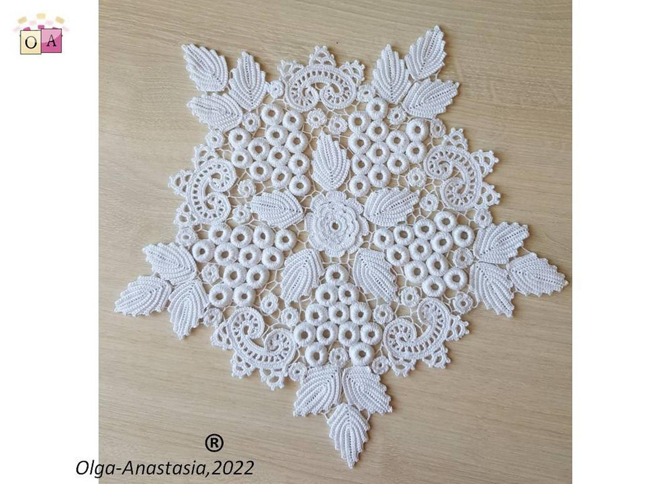 Antique lace doily