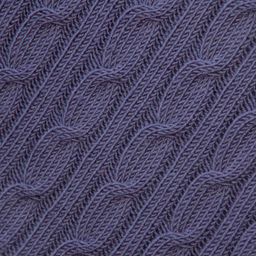 5 ply Sport Weight Cable Throw