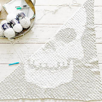 Skeleton Throw Blanket