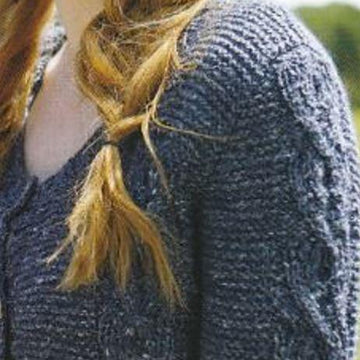 Hearts Cable Cardigan