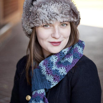 Radio Waves Scarf