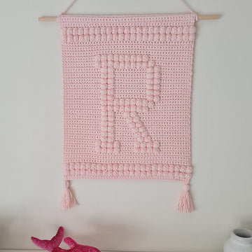 Letter R Wallhanging