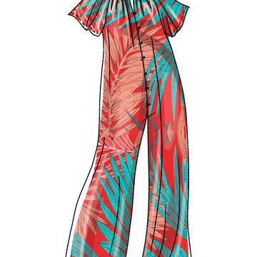 McCall's Misses' and Women's Romper, Jumpsuits and Sash M8288 - Sewing Pattern