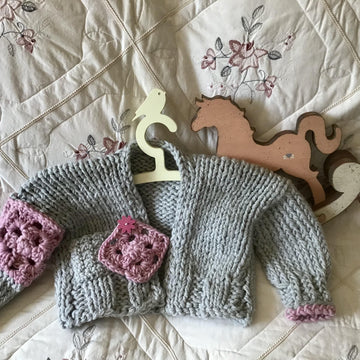Little Town Cardigan Sparrow