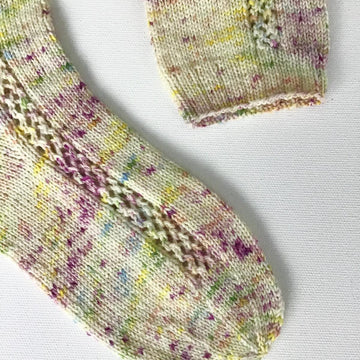 Socken Sommerblumenwiese