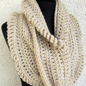 Circle Infinity Scarf Unique Design