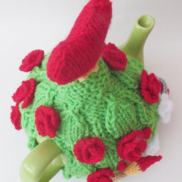 Painting the White Roses Red Tea Cosy