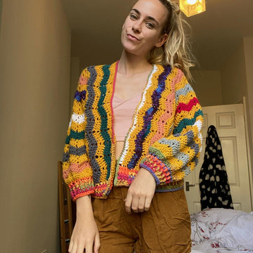 Zig a Zig ah cardigan