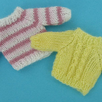 Easy to Knit Miniature Knitting Patterns Book 1