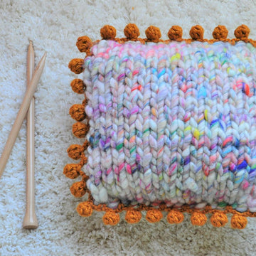 All About The Yarn Pillow