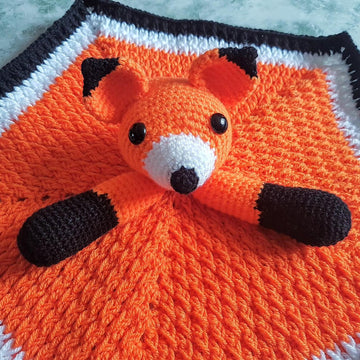 Foxy Fox Lovey Security Blanket