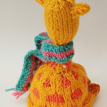 Giraffe in a Scarf Chocolate Orange Cosy