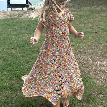Rainbow Dress For Little Miss