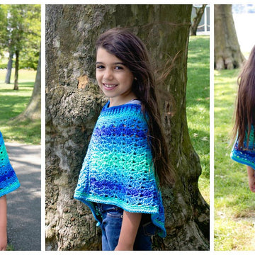 Sea Glaze Poncho