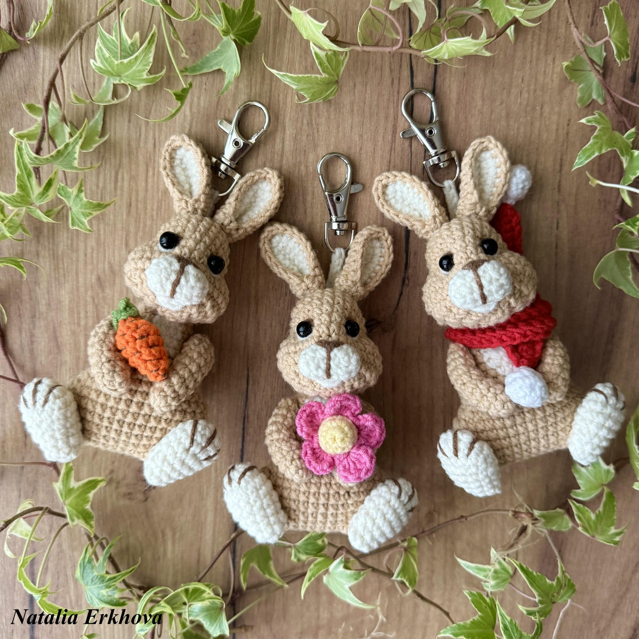 Bunny Keychain/Bag Charm