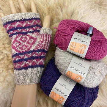 Kath's Fair Isle Wrist Cuffs