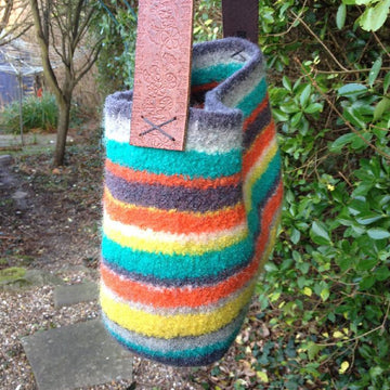 Tote Chic Felted Bag