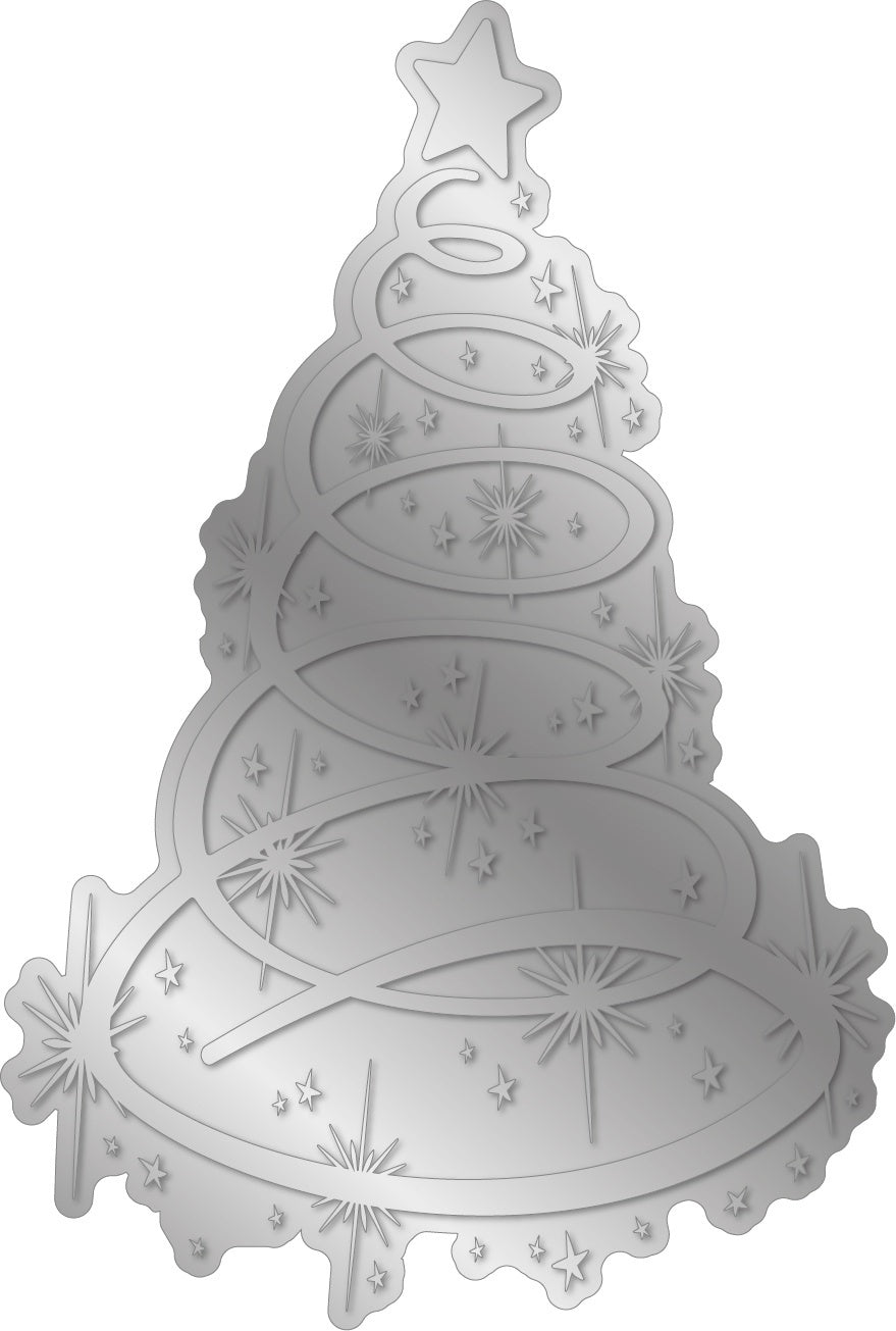 Crafter's Companion Gemini Foilpress Stamp Die Elements - Twinkling Tree