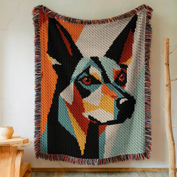 Doberman Pinscher C2C Crochet Blanket Pattern