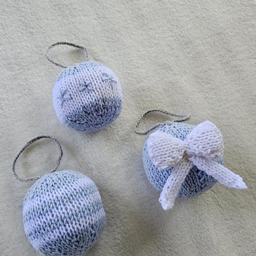Knitted Baubles