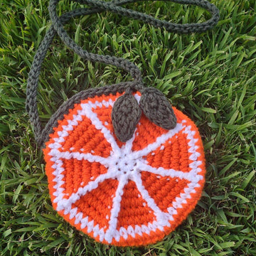 Fruit slice summer bag