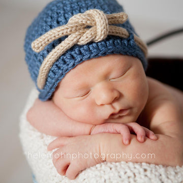 Nautical Baby Hat, Newborn Hat