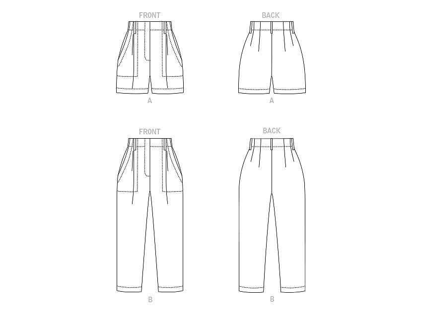 Vogue Sewing Misses' Shorts and Pants V1900 - Sewing Pattern