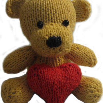 Knitkinz Bear for Your Office
