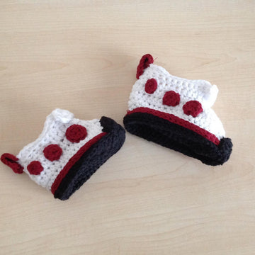 Sporty Baby Bootie & Hat Set N 233