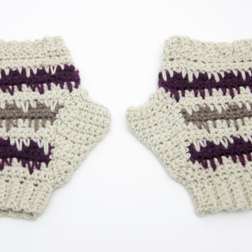 Easy Argyle Men's Mitts