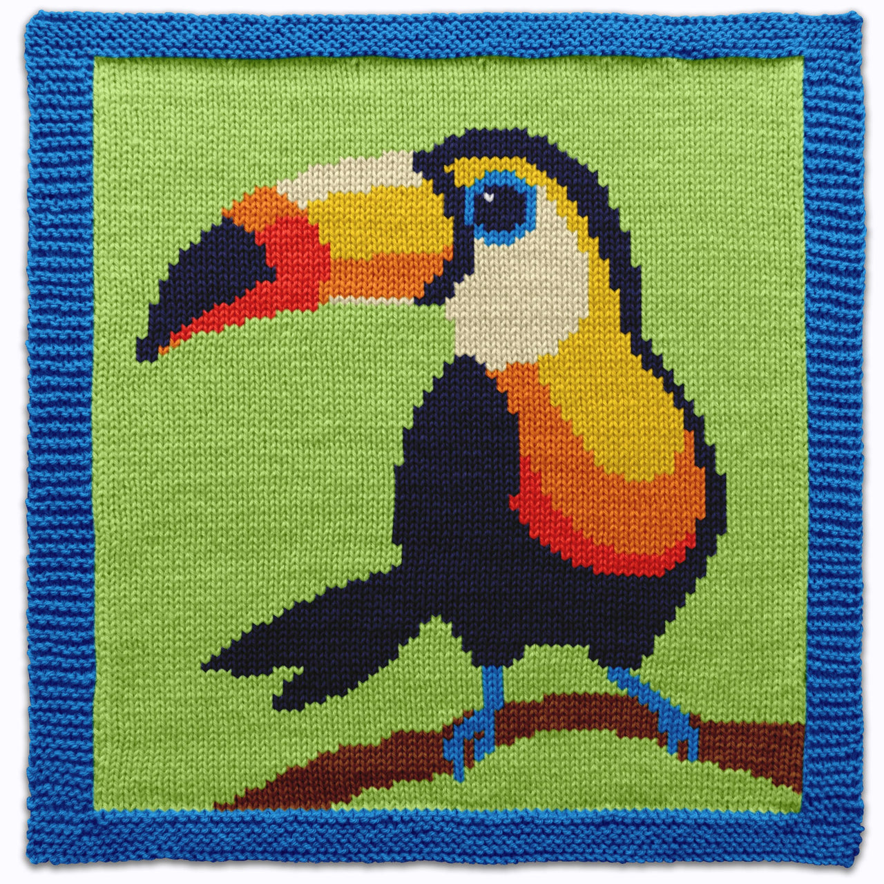 Toucan Square Knitting Pattern