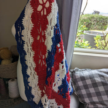 The American Star Lace Shrug