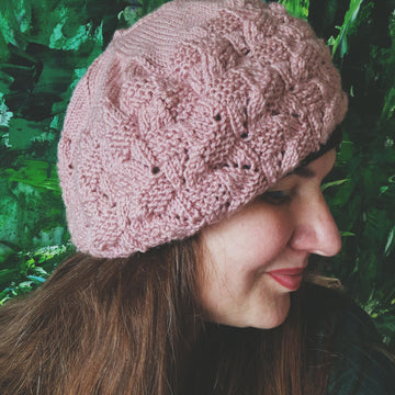 Prism Beret Knitting Pattern