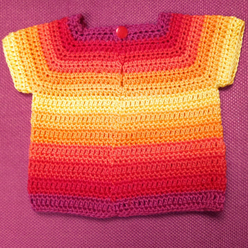 Sunset Cotton Baby Top