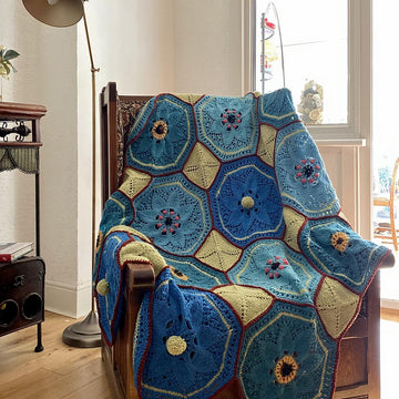 Flowery Afghan