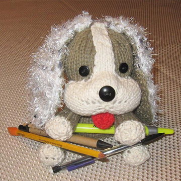 Knitkinz Dog for Your Office