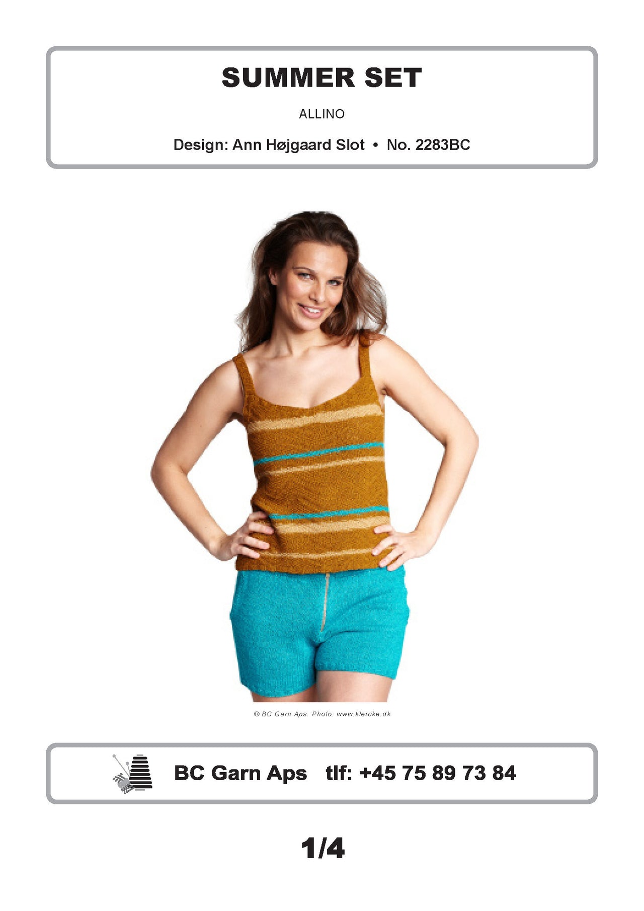 Summer Set in BC Garn Allino - 2283BC - Downloadable PDF