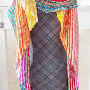 Starburst Knitted Wrap