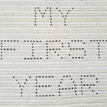 My First Year Filet Blanket