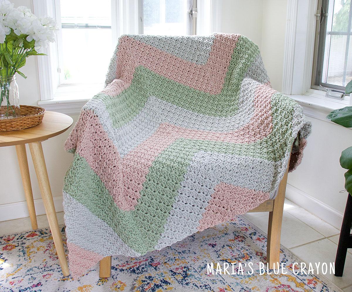 C2C Chevron Blanket