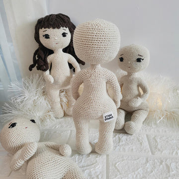 Amigurumi Doll Base Body Crochet Pattern