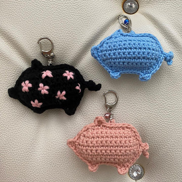 Pig Silhouette Charm